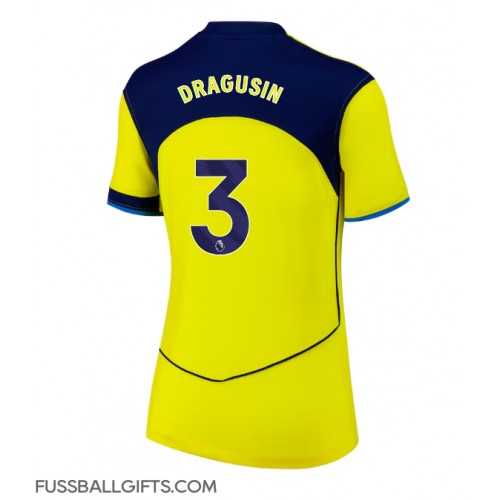 Tottenham Hotspur Radu Dragusin #3 Fußballbekleidung 3rd trikot Damen 2025-26 Kurzarm